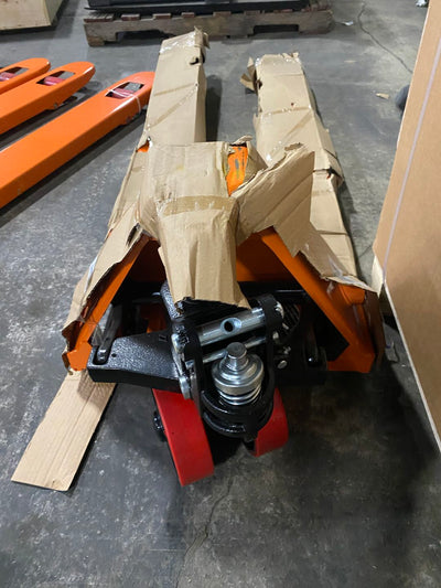 Used High Quality Manual Hydraulic Pallet Jack 5500 lbs.48"x21"Fork
