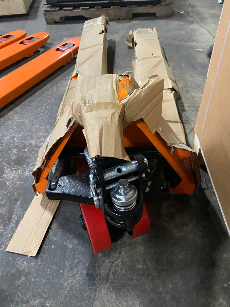 Used High Quality Manual Hydraulic Pallet Jack 5500 lbs.48"x21"Fork