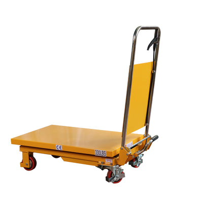 Single Scissor Lift Table 330 lbs. 29" lifting height