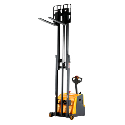 Counterbalanced Electric Stacker 2200lbs 118" High