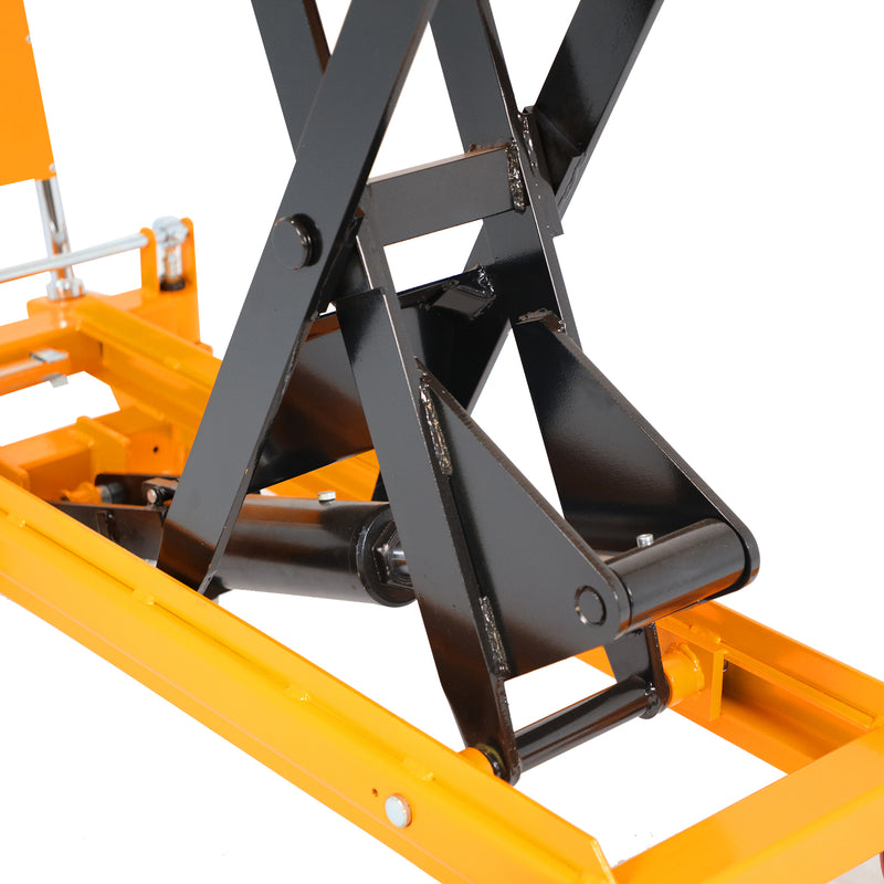 Single Scissor Lift Table 3300lbs. 39.4" lifting height (7917259882726)