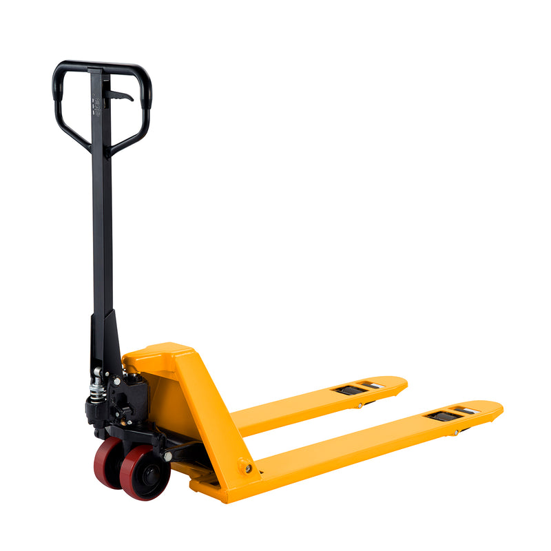 Pallet Jack Low Profile. 2200lbs. 48"Lx27"W Fork 1.4inch lowered