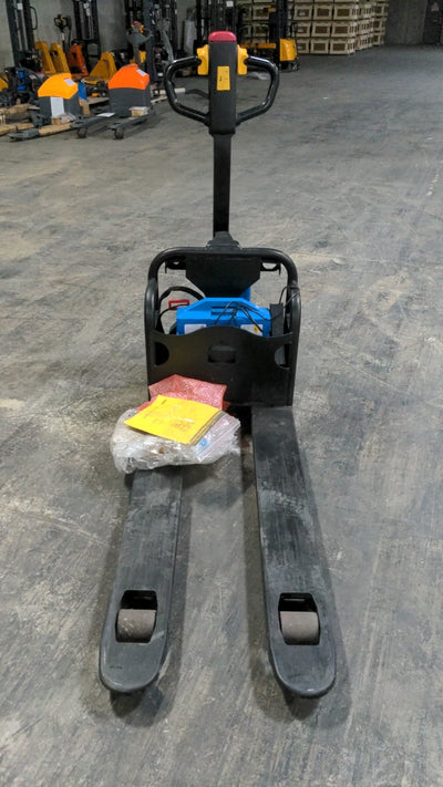 Used Battery Powered Pallet Truck 3300lbs Cap. 45" x21"