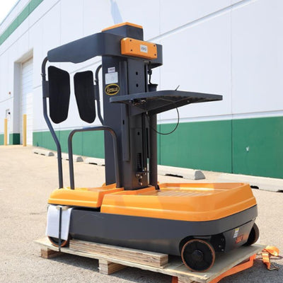 Fully Electric Mini Order Picker With Load Tray 200lbs. Capacity (6814947541160)