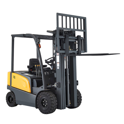Lithium Battery 4-wheel Electric Forklift 5500lbs Cap. 197" Lifting