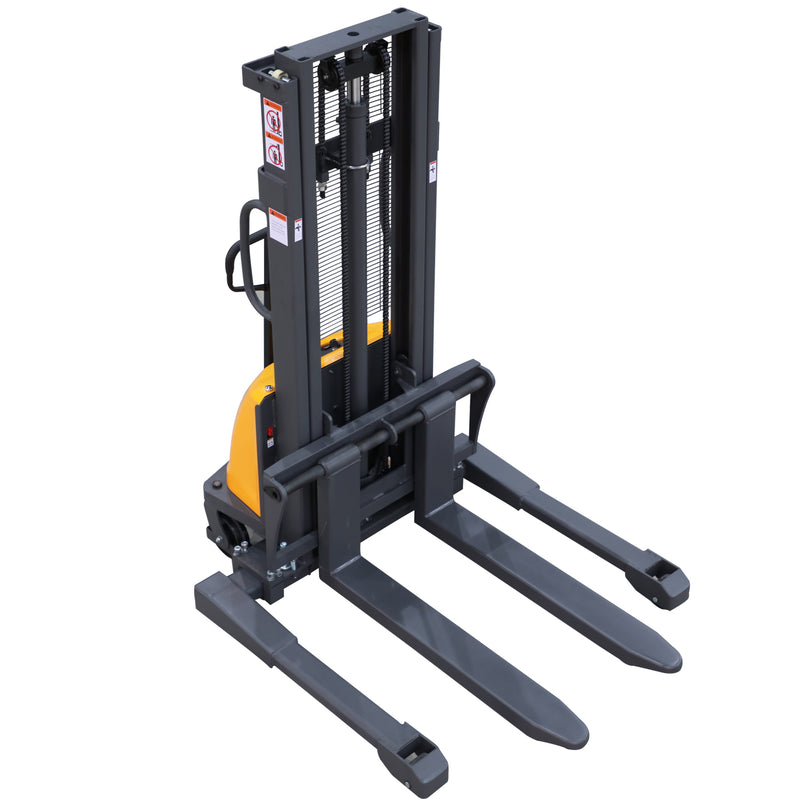 Power Lift Straddle Stacker 3300Lbs 98"Lifting (6992584736936)